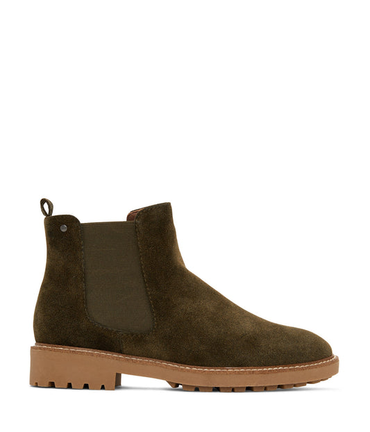 TOKIO Women's Vegan Chelsea Boots | Color: Green - variant::olive