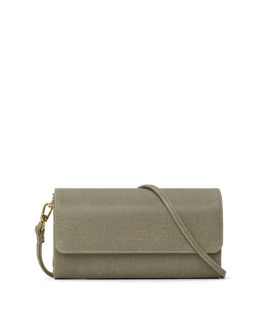 DREWMED Vegan Crossbody Bag - Vintage | Color: Green - variant::sage