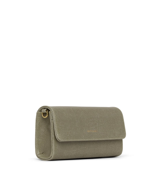 DREWMED Vegan Crossbody Bag - Vintage | Color: Green - variant::sage