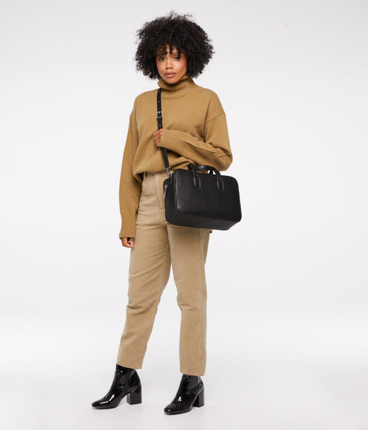 KENSI Vegan Satchel - Vintage | Color: Green - variant::sage