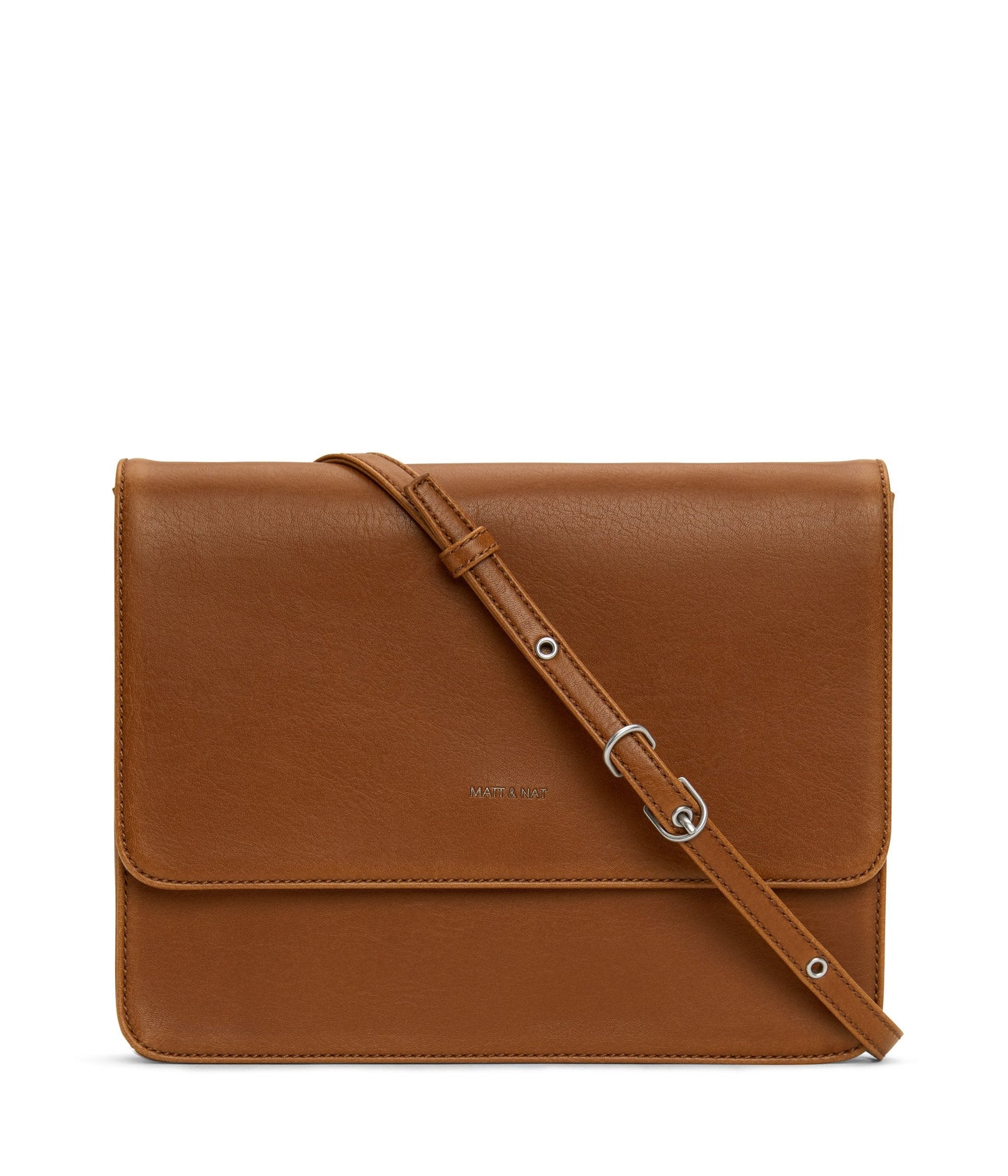 LYSA Vegan Crossbody Bag - Vintage | Color: Brown - variant::chili