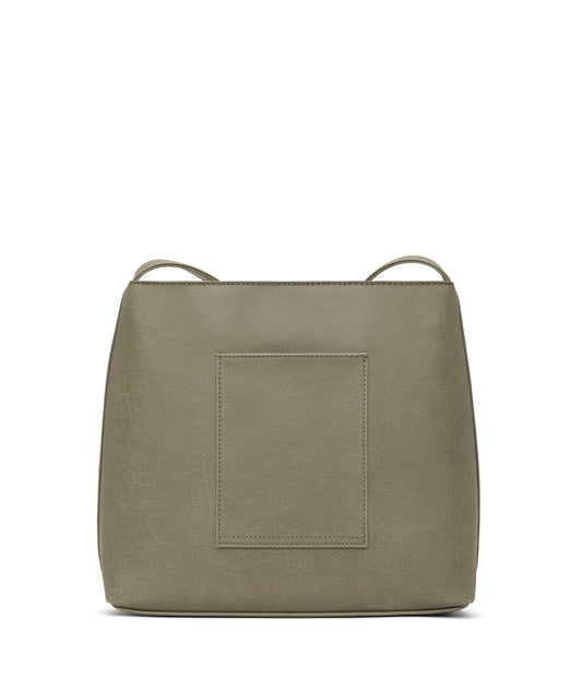 MINTYSM Small Vegan Messenger Bag - Vintage | Color: Green - variant::sage