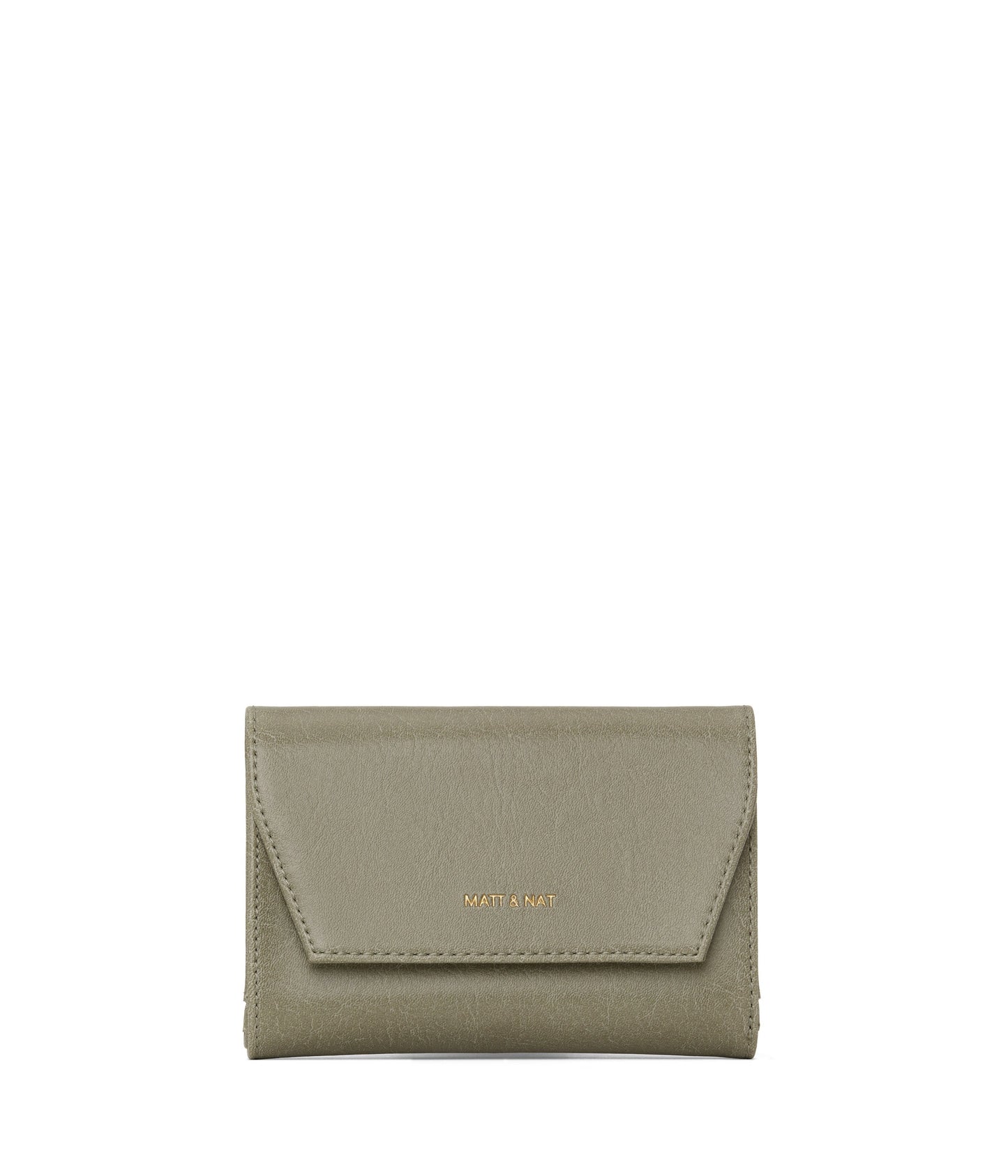 VERASM Small Vegan Wallet - Vintage | Color: Green - variant::sage