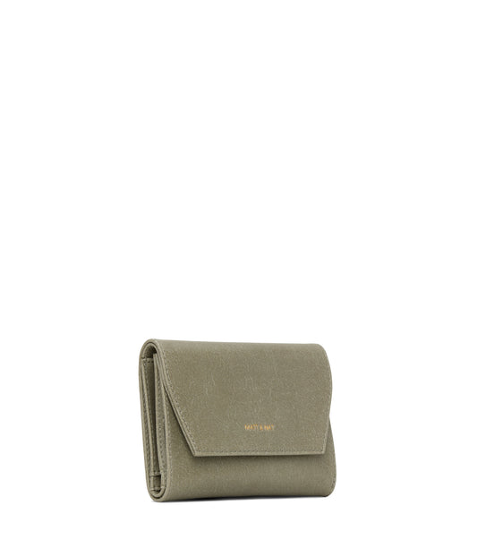 VERASM Small Vegan Wallet - Vintage | Color: Green - variant::sage