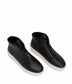 FLERI Women's Vegan High Top Sneakers | Color: Black - variant::black