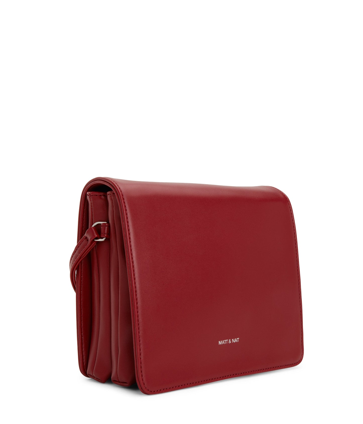DOVER SM Vegan Crossbody Bag - Loom | Color: Red - variant::plum