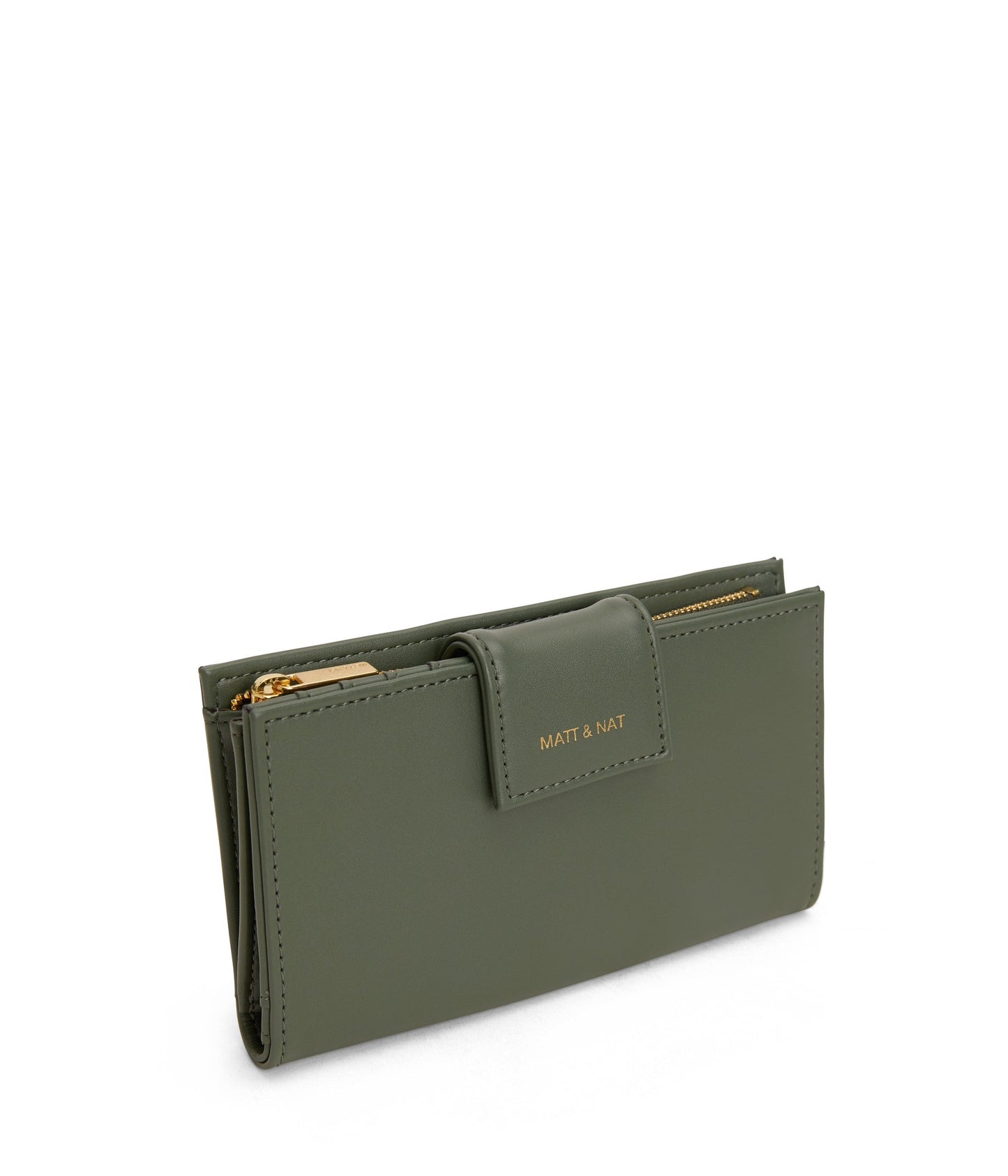 CRUISE Vegan Wallet - Loom | Color: Green - variant::stem