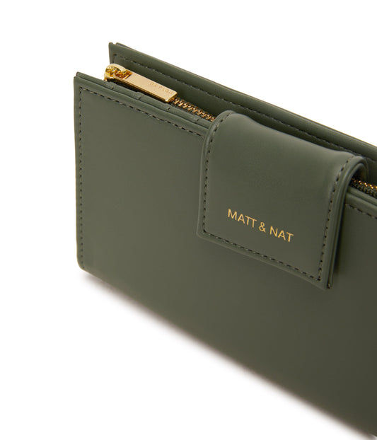 CRUISE Vegan Wallet - Loom | Color: Green - variant::stem