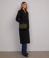 CLARESA Women's Vegan Wool Coat | Color: Black - variant::black