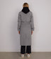VIVI Women's Long Coat | Color: Light Grey - variant::light