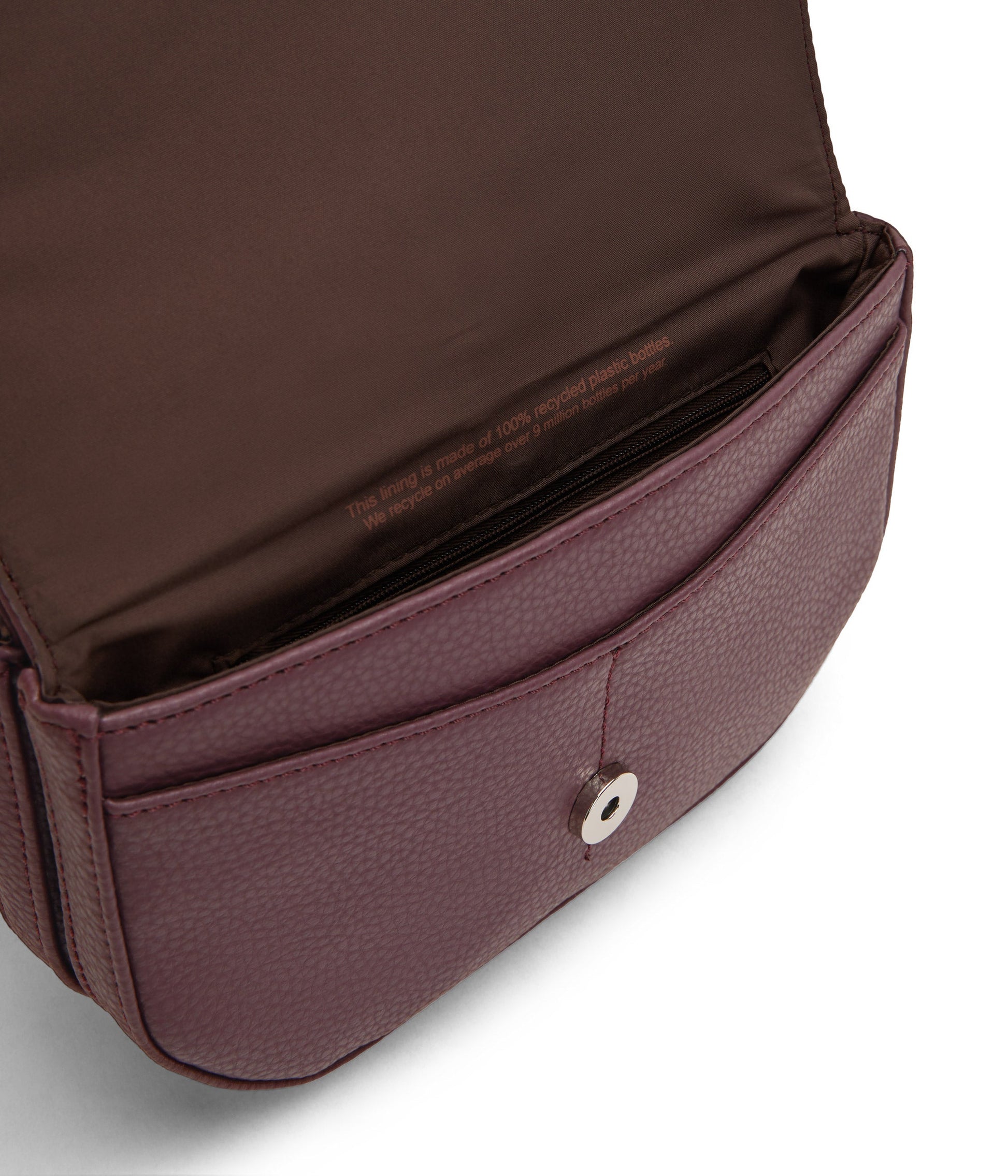 BUDA Vegan Crossbody Bag - Purity | Color: Purple - variant::moon