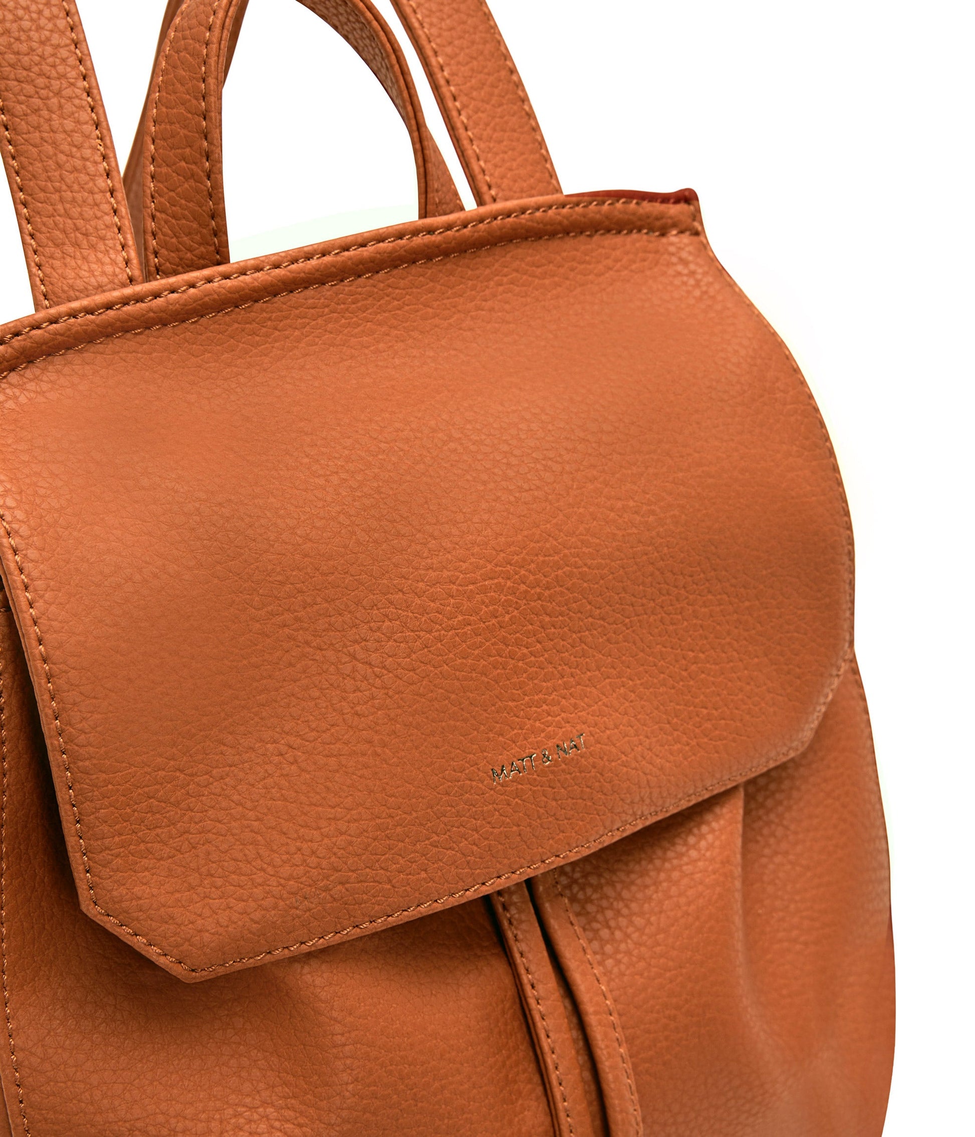 MUMBAI MED Vegan Backpack - Purity | Color: Orange - variant::prairie