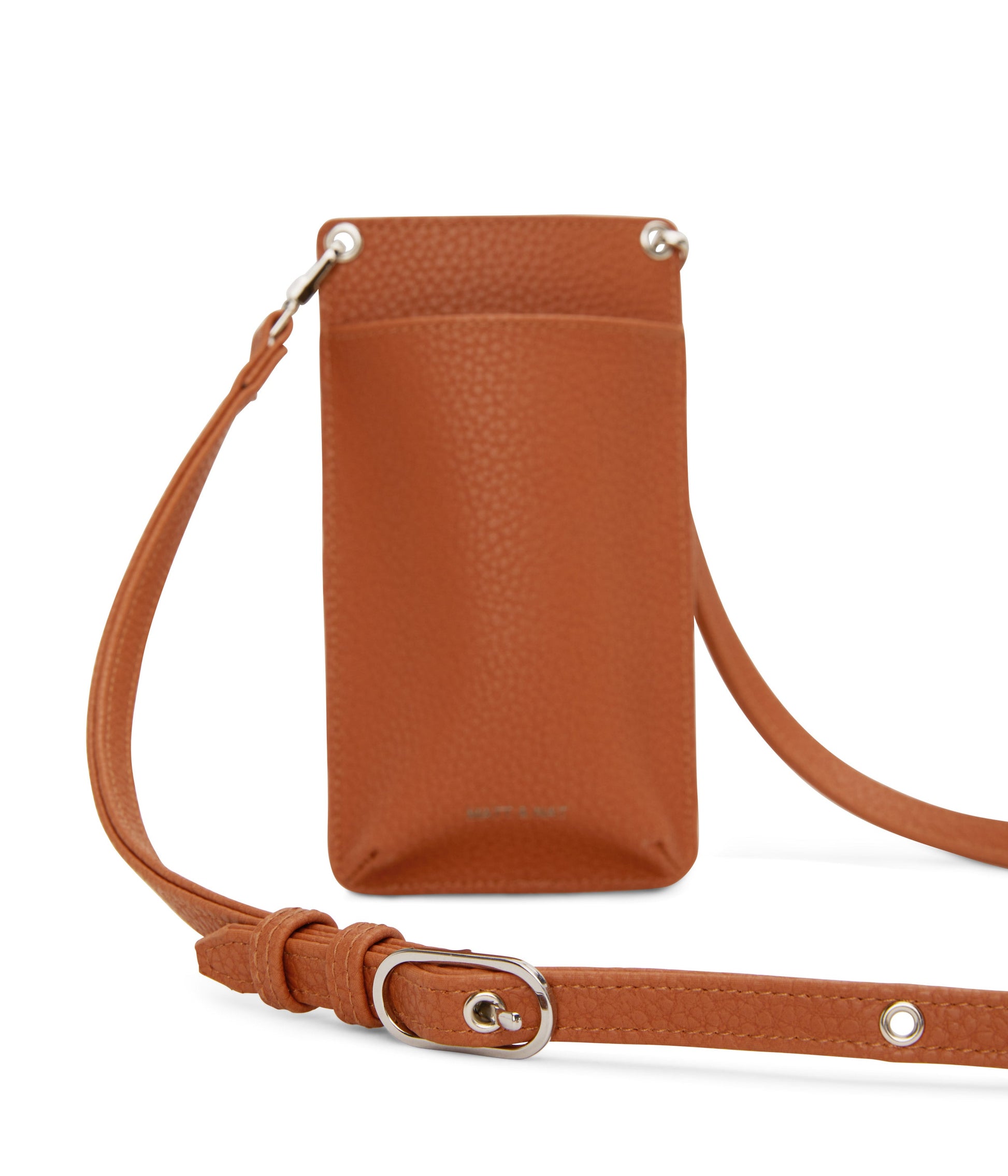 CUE Vegan Crossbody Phone Bag - Purity | Color: Orange - variant::prairie