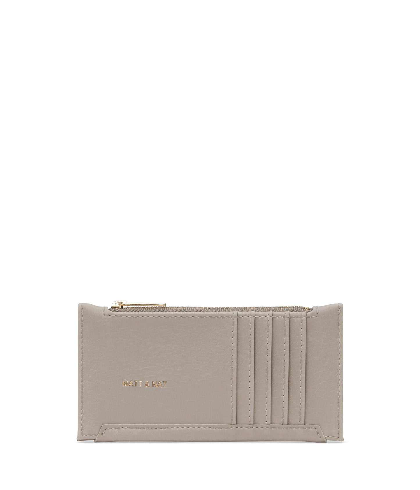 JESSE Slim Vegan Wallet - Vintage | Color: Grey - variant::wave