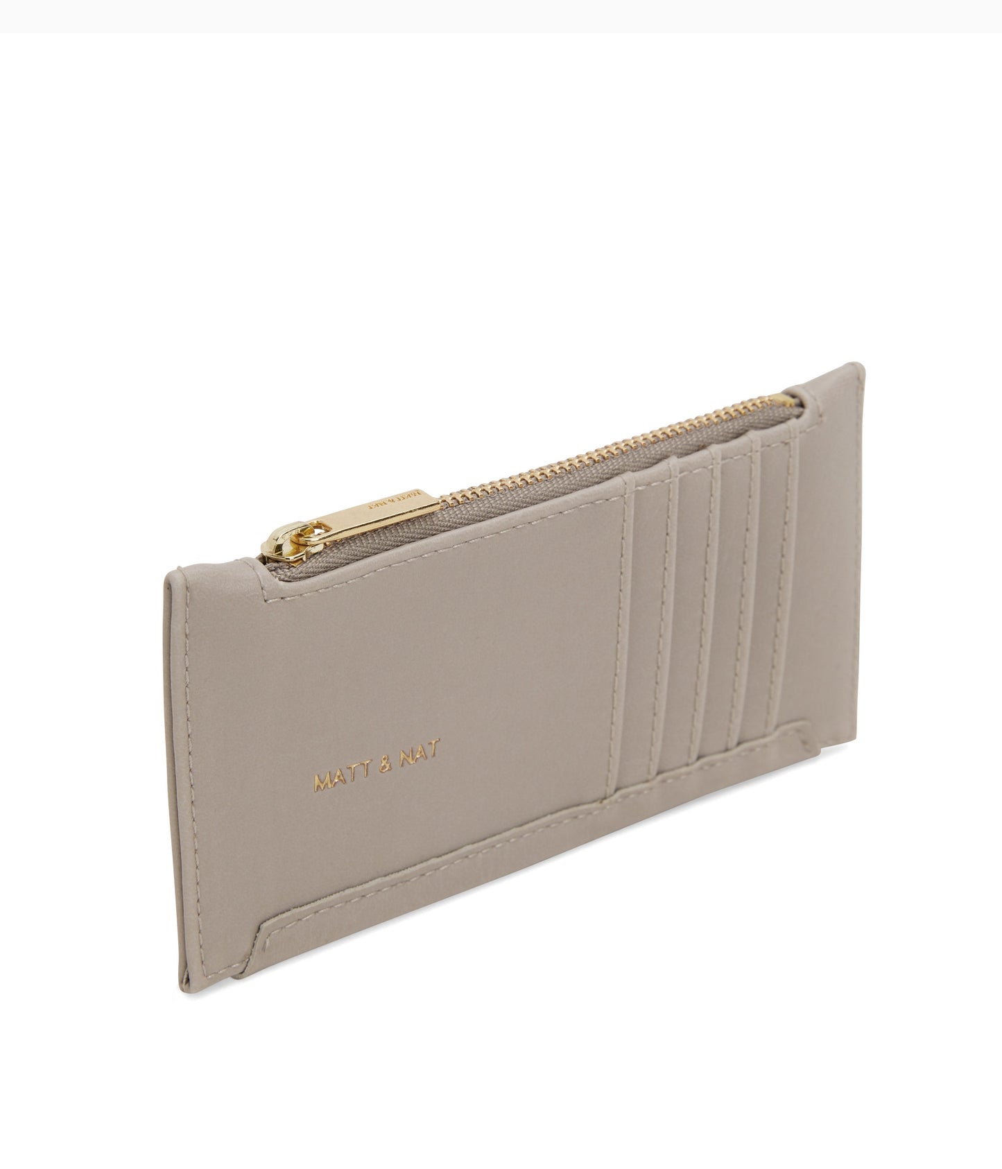 JESSE Slim Vegan Wallet - Vintage | Color: Grey - variant::wave