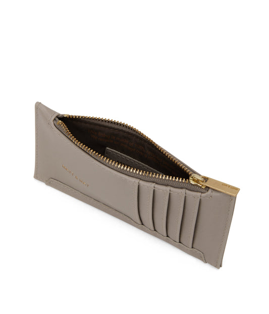 JESSE Slim Vegan Wallet - Vintage | Color: Grey - variant::wave