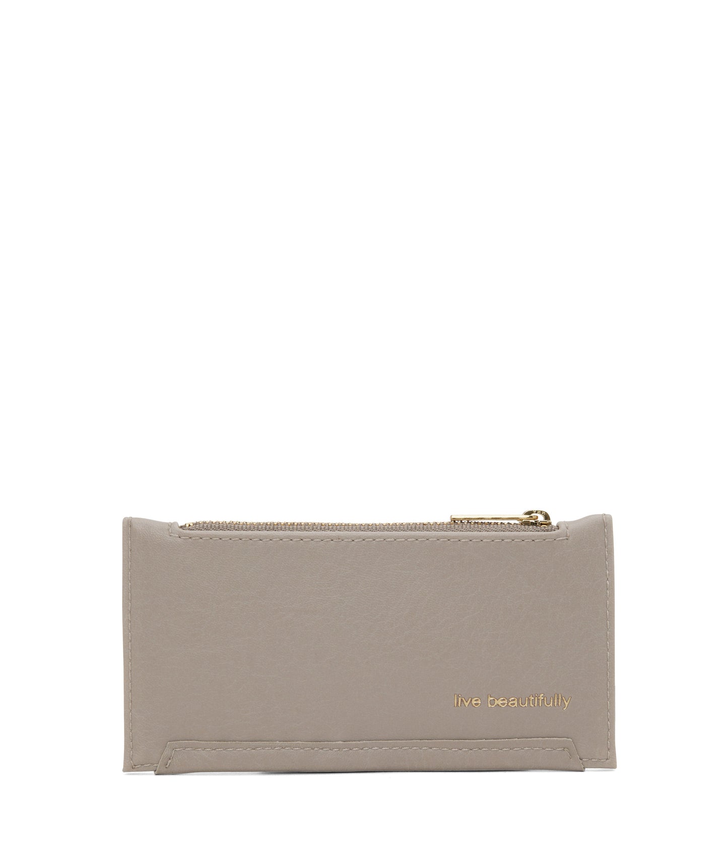 JESSE Slim Vegan Wallet - Vintage | Color: Grey - variant::wave