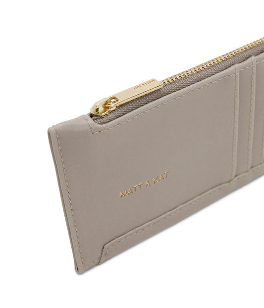 JESSE Slim Vegan Wallet - Vintage | Color: Grey - variant::wave