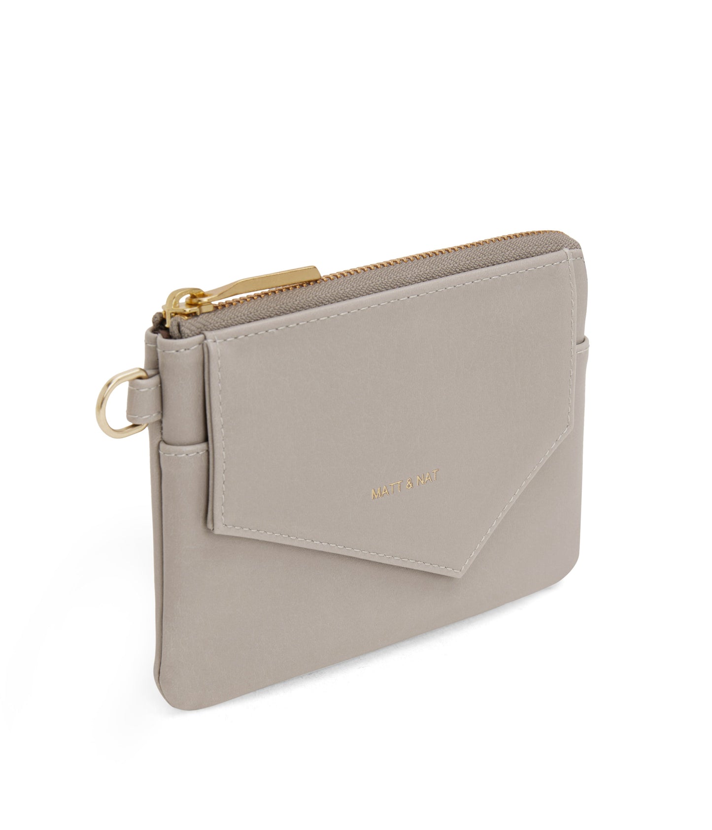 NIA SM Small Vegan Wallet - Vintage | Color: Grey - variant::wave