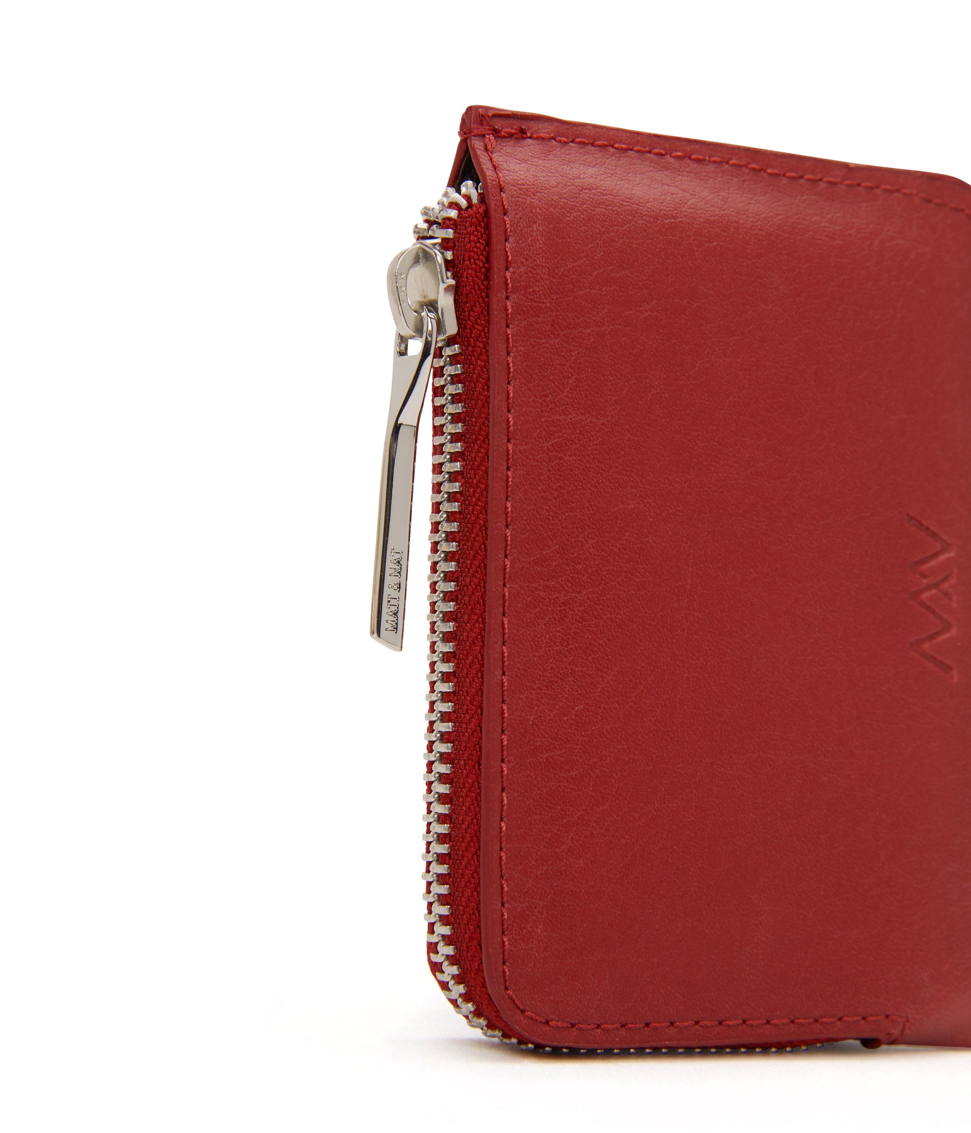 SEVASM Small Vegan Wallet - Vintage | Color: Red - variant::barn