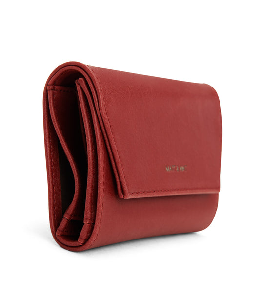 VERASM Small Vegan Wallet - Vintage | Color: Red - variant::barn