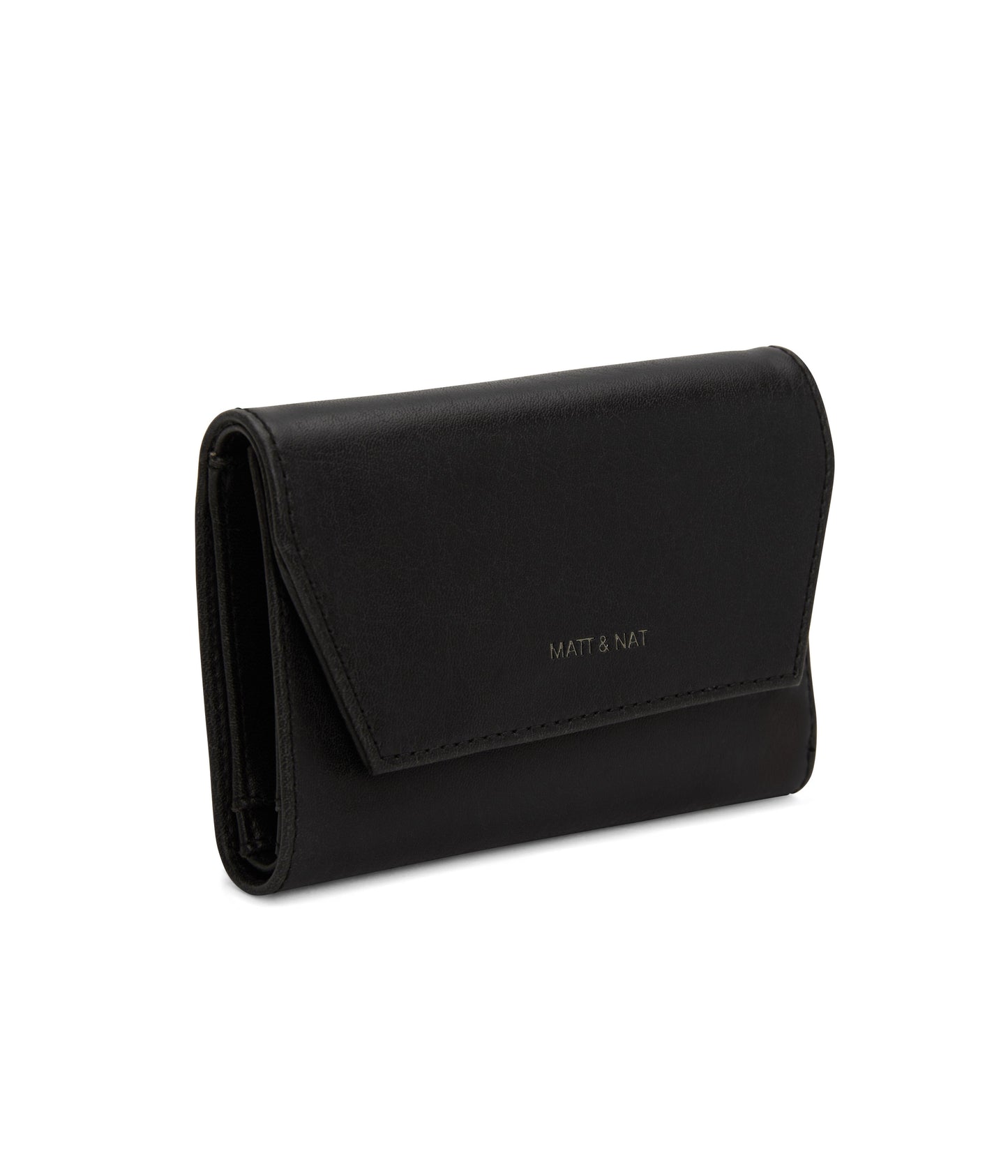 VERASM Small Vegan Wallet - Vintage | Color: Black - variant::black