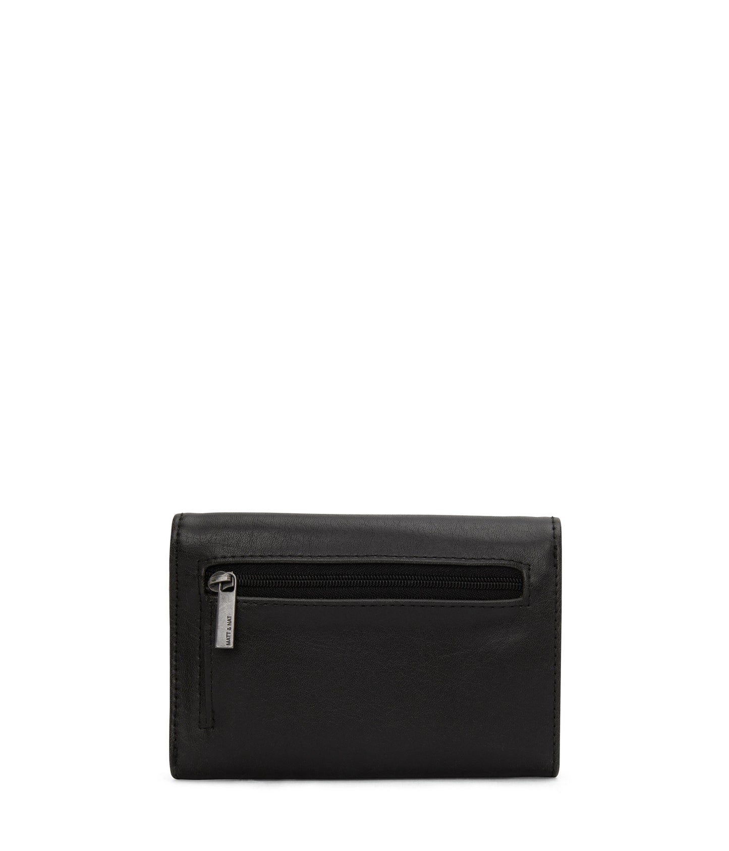 VERASM Small Vegan Wallet - Vintage | Color: Black - variant::black