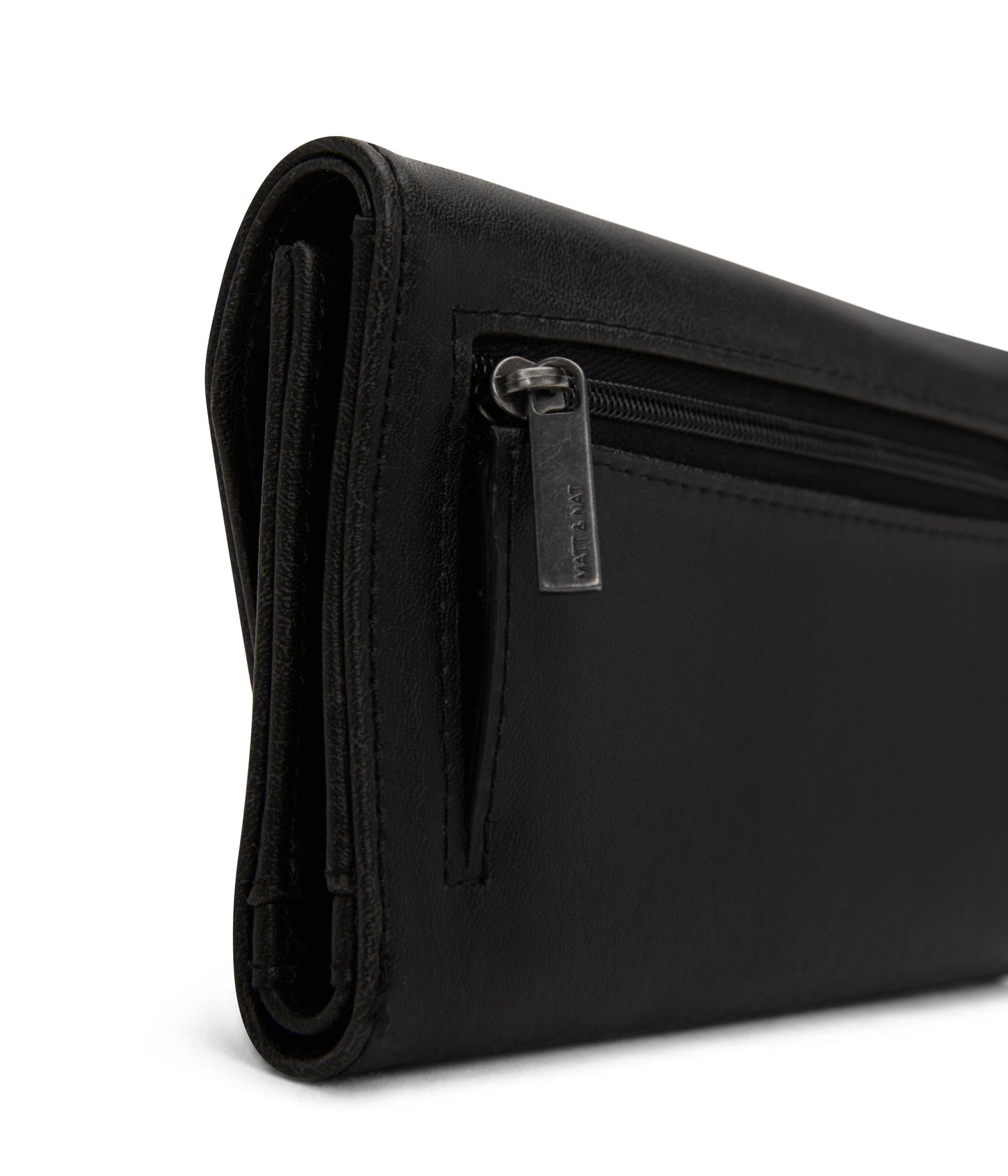 VERASM Small Vegan Wallet - Vintage | Color: Black - variant::black