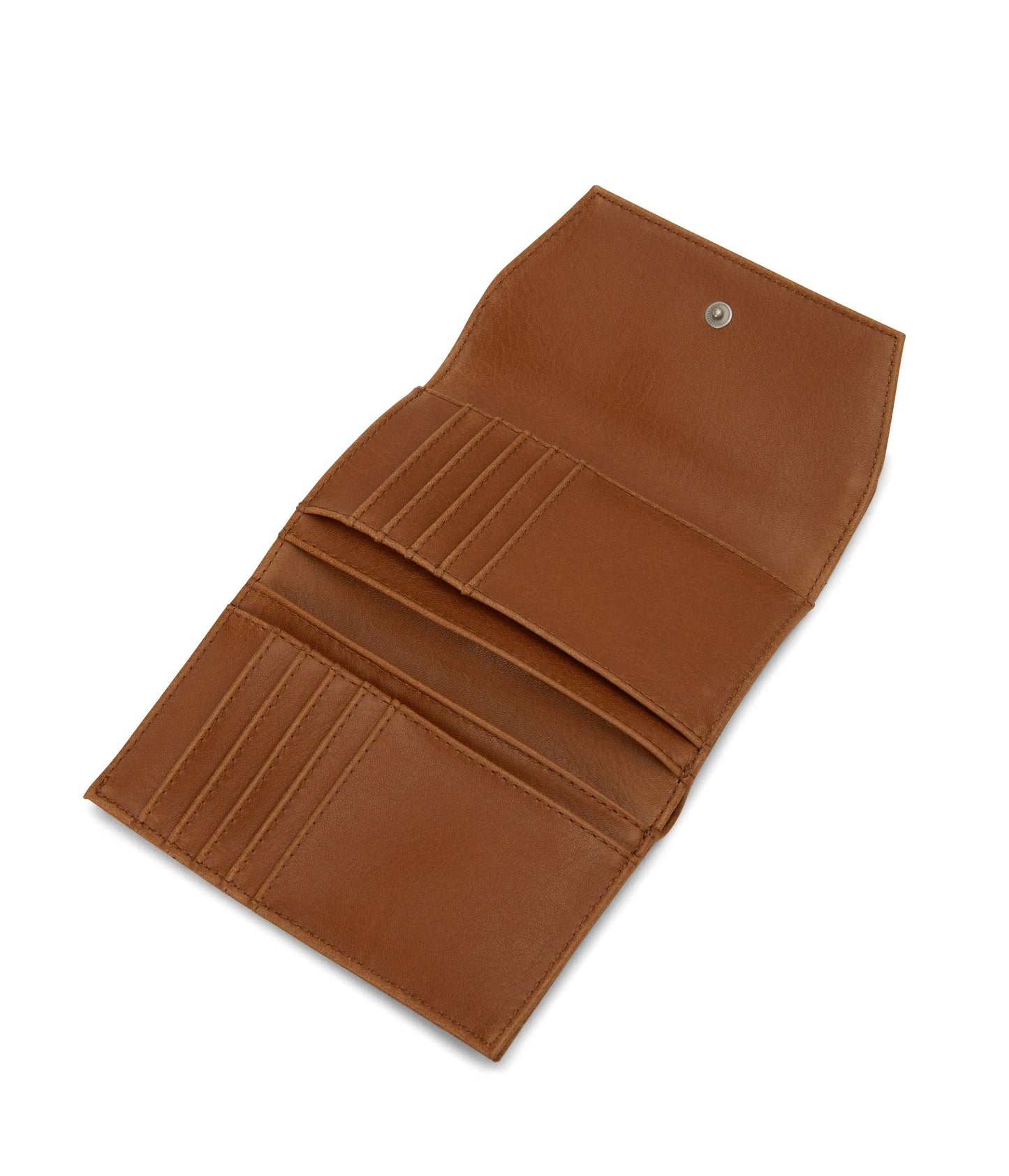 VERASM Small Vegan Wallet - Vintage | Color: Brown - variant::chili