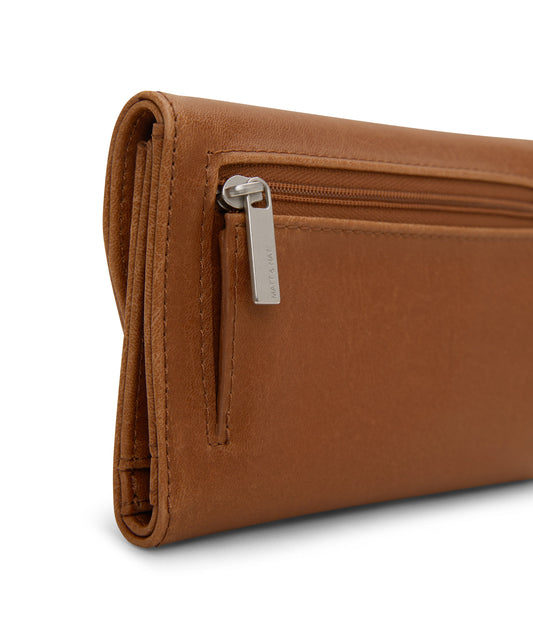 VERASM Small Vegan Wallet - Vintage | Color: Brown - variant::chili