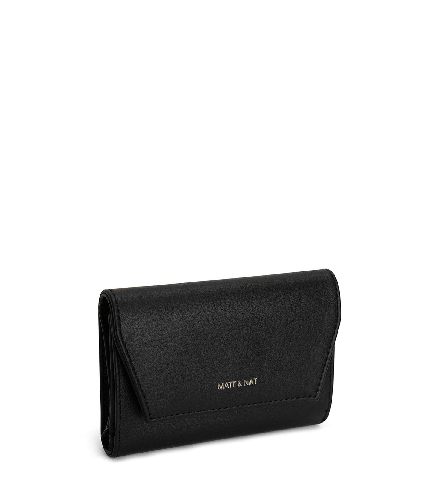 VERASM Small Vegan Wallet - Arbor | Color: Black - variant::black