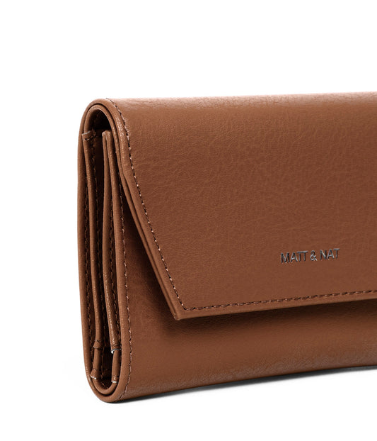 VERASM Small Vegan Wallet - Arbor | Color: Tan - variant::pecan