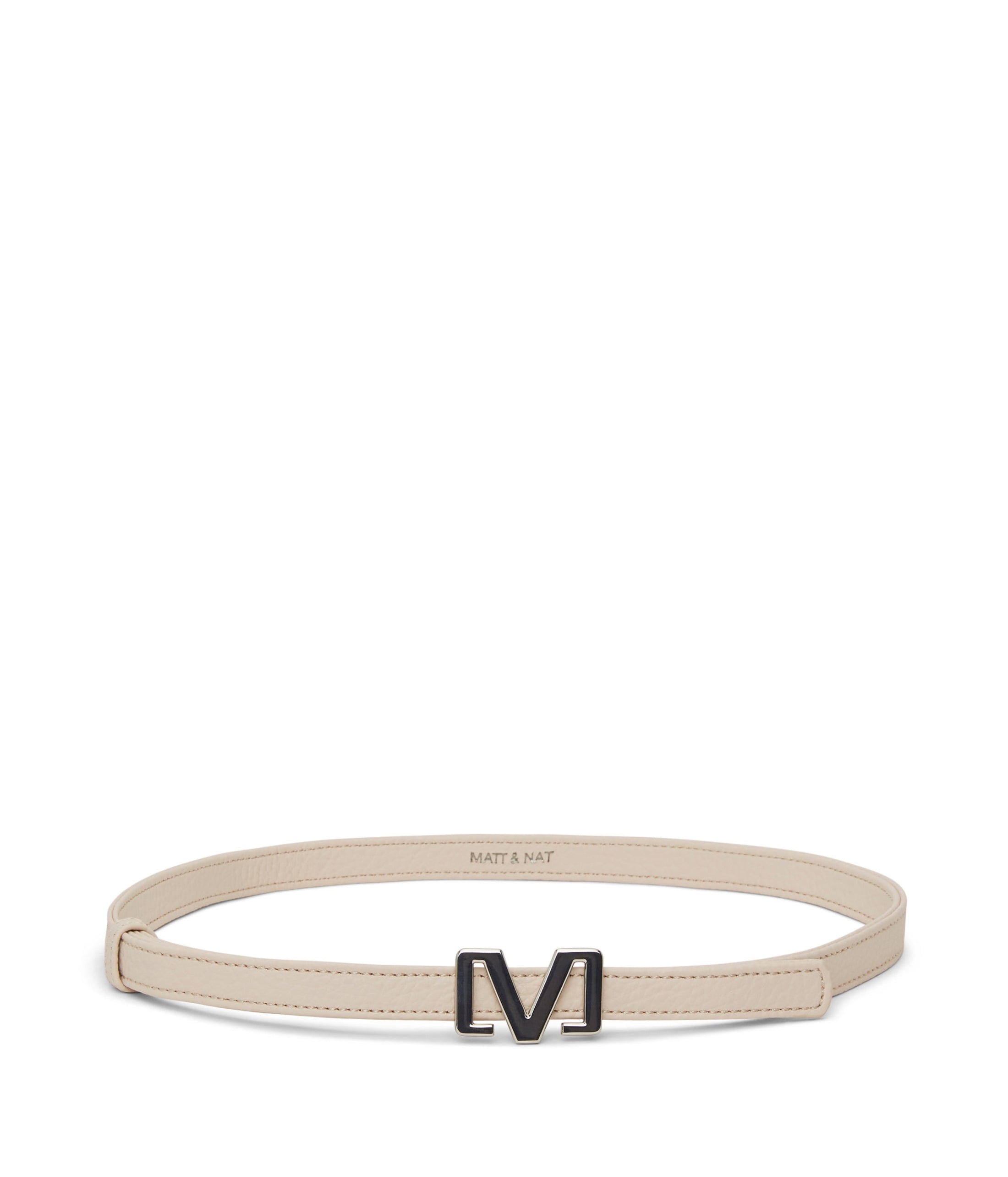 LORIA Women’s Vegan High Waist Belt - Purity | Matt & Nat USA