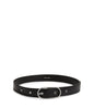NEIL Women's Vegan Leather Belt | Color: Black - variant::black