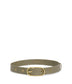 NEIL Women's Vegan Leather Belt | Color: Green - variant::sage