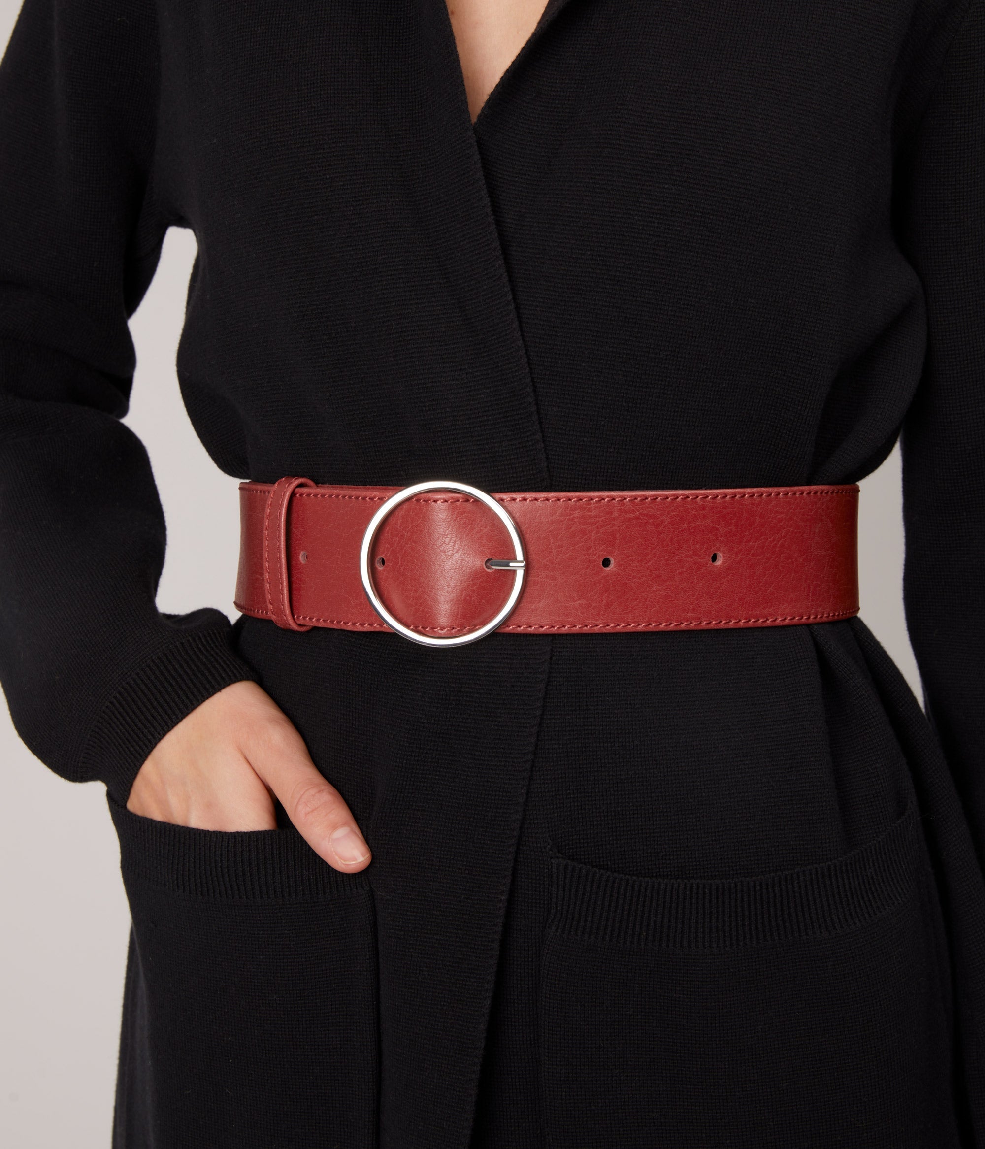 【MATT&NAT】ヴィーガンブランド◆ベルト◆ORA FW22-Belts-Vintage-Ora-black-2