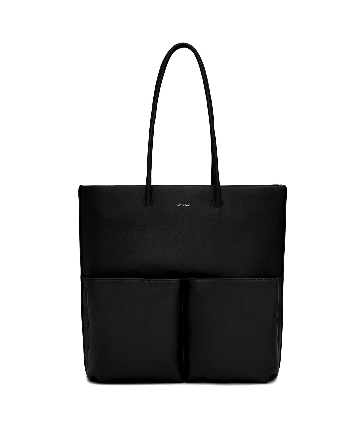 BERTA Vegan Tote Bag - Loom | Color: Black - variant::black