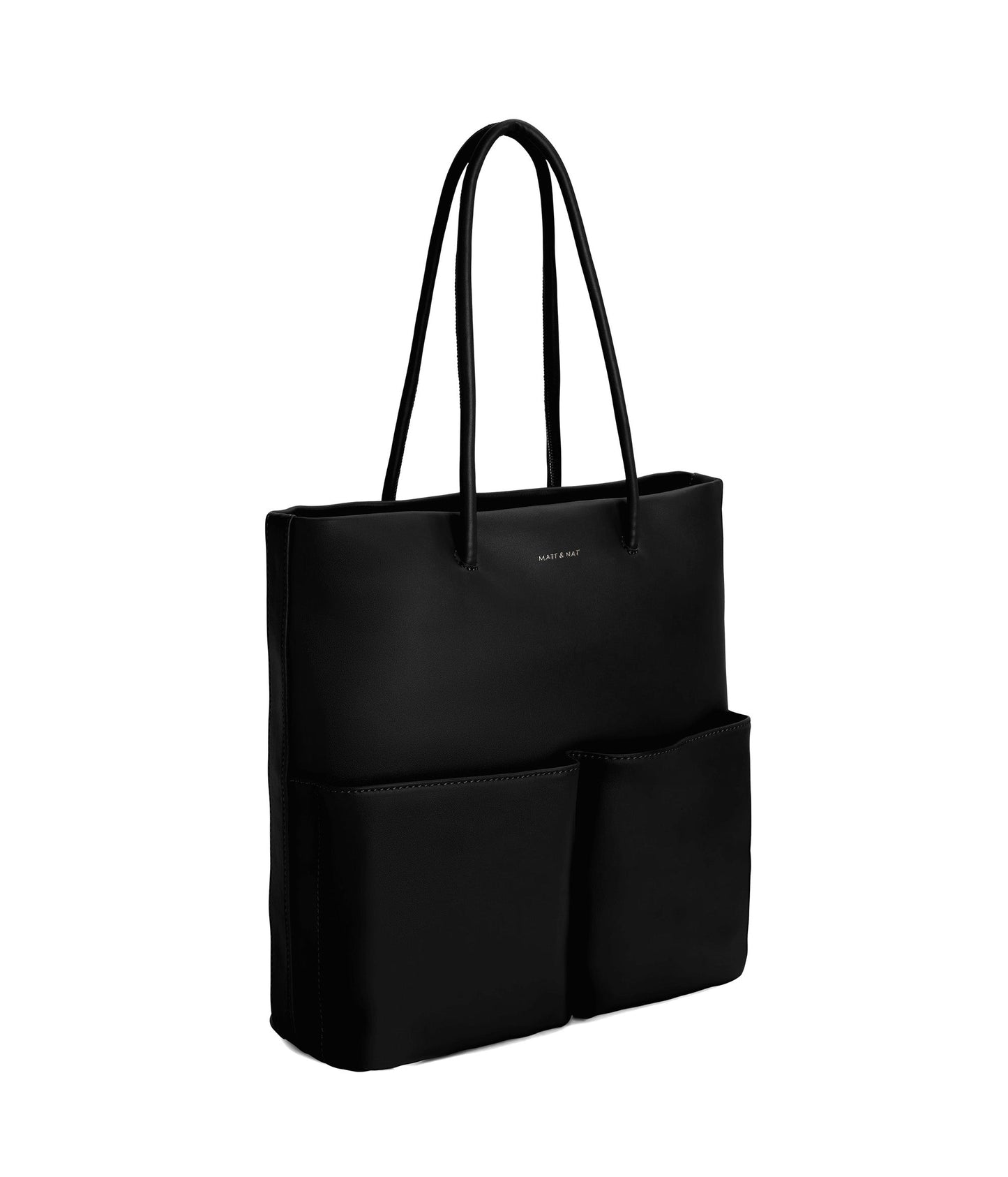 BERTA Vegan Tote Bag - Loom | Color: Black - variant::black