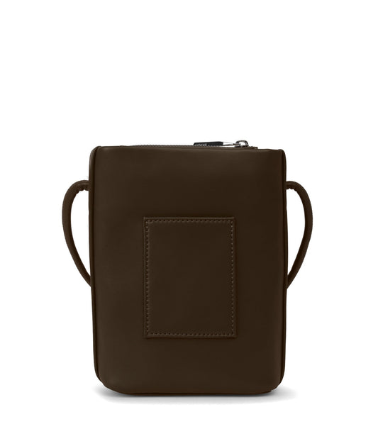 MILLE Vegan Crossbody Bag - Loom | Color: Brown - variant::espresso
