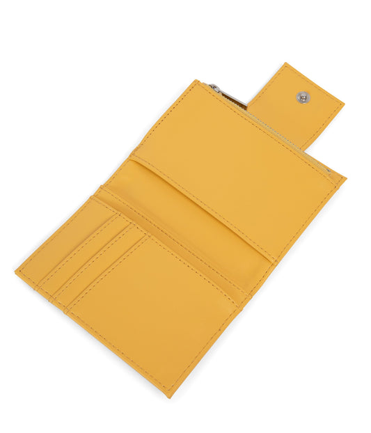 CRUISESM Small Vegan Wallet - Loom | Color: Yellow - variant::citrine