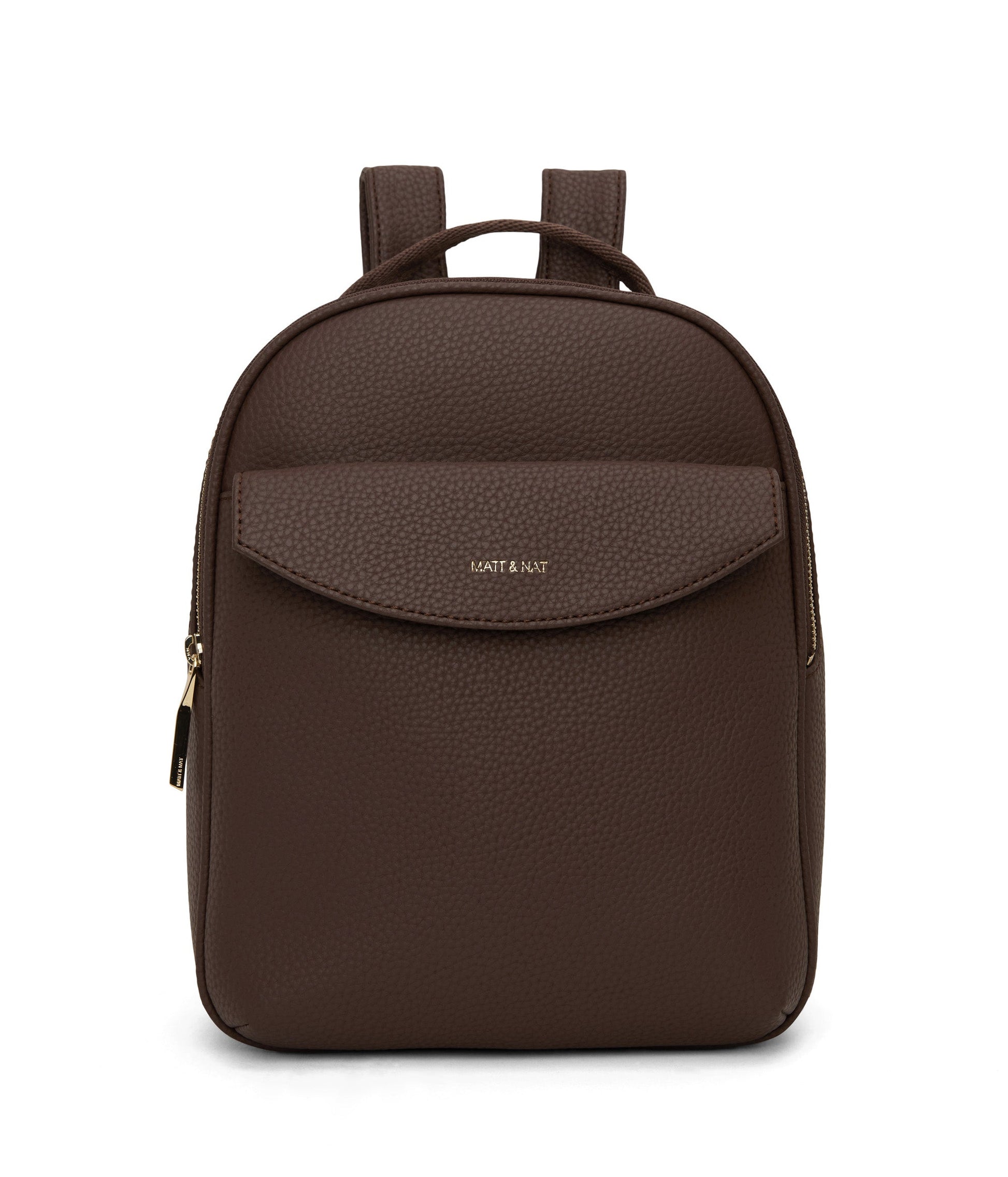 HARLEM Small Vegan Backpack - Purity | Color: Brown - variant::chocolate