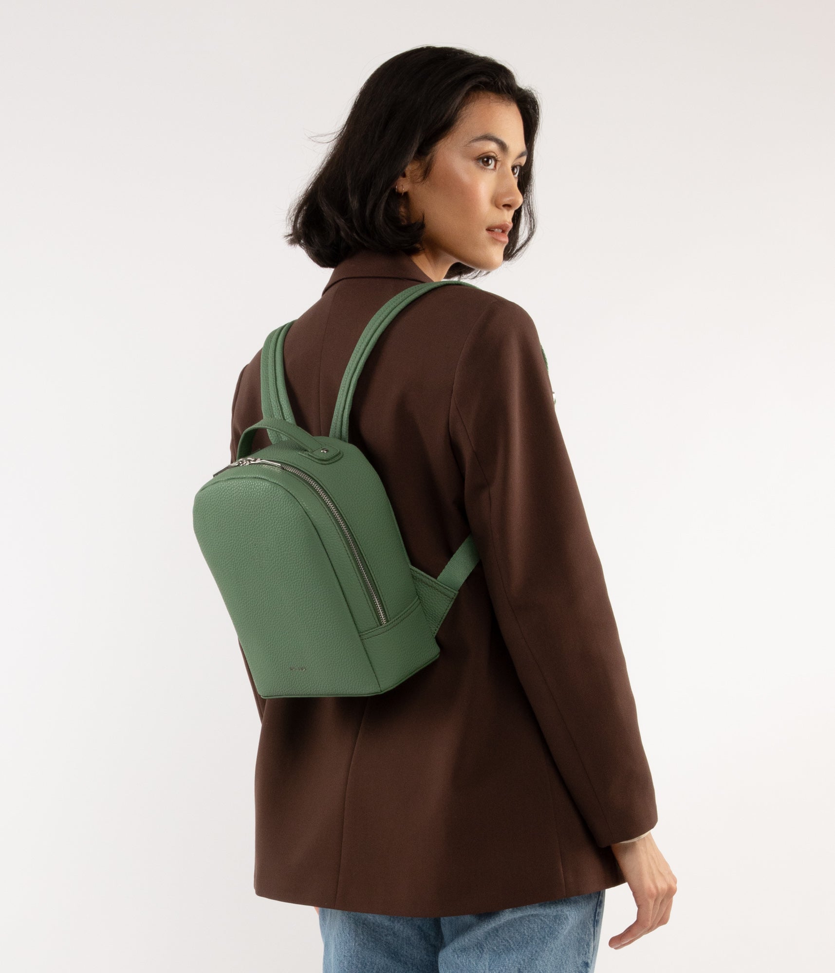 OLLY Vegan Backpack - Purity | Color: Brown - variant::chocolate