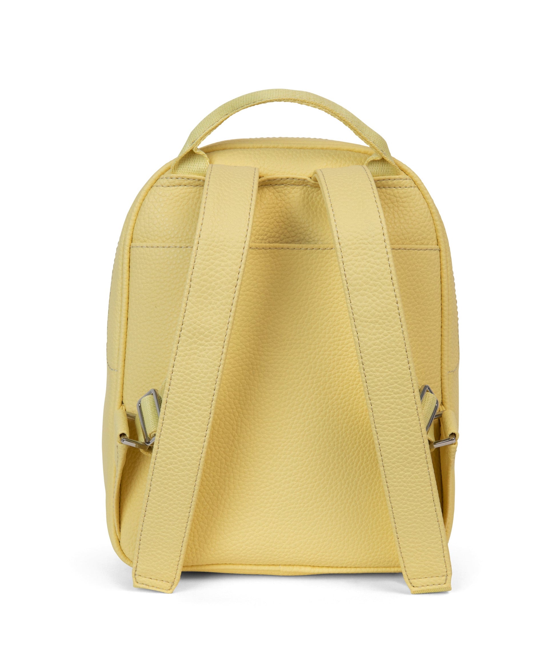 HARLEM Small Vegan Backpack - Purity | Color: Yellow - variant::daffodil