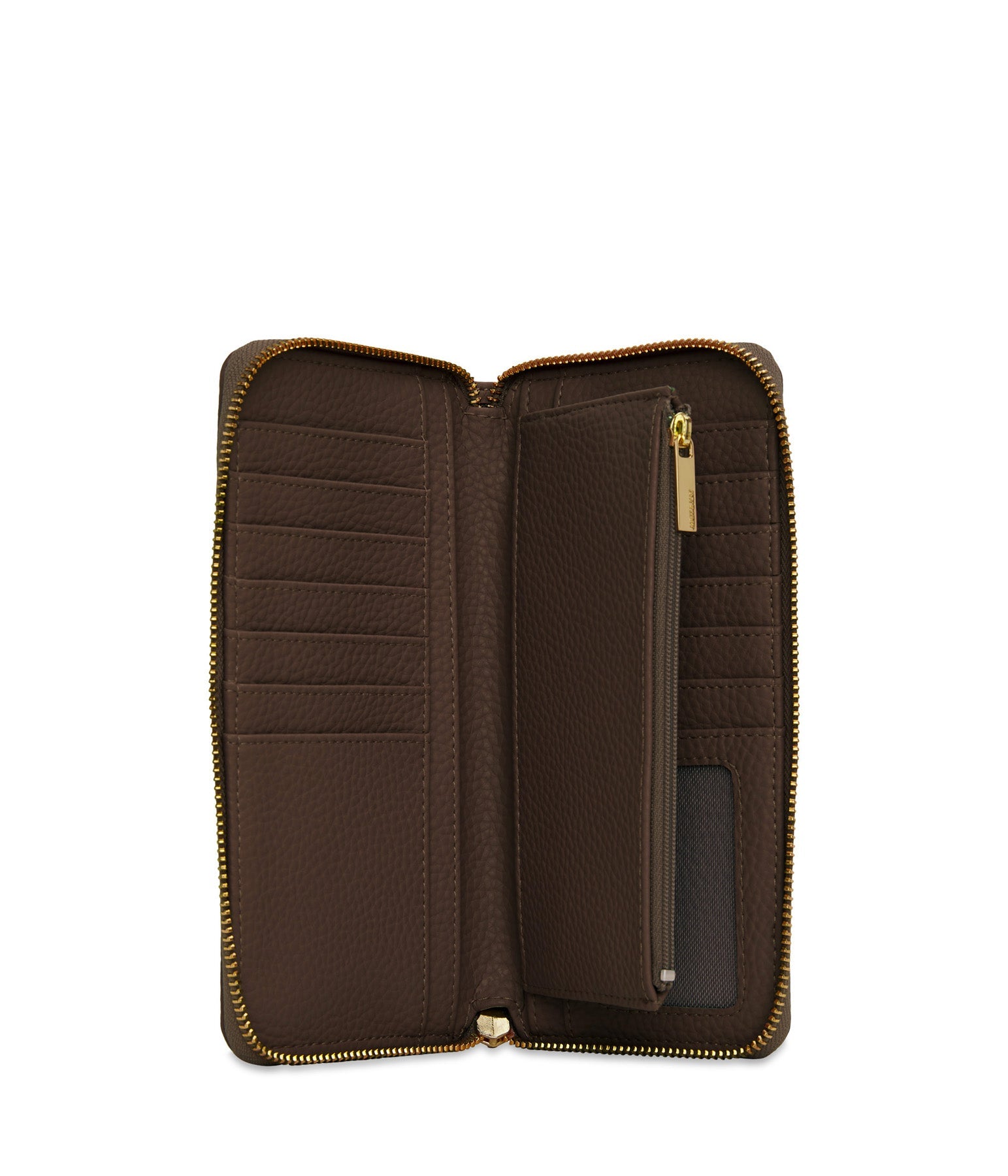 CENTRAL Vegan Wallet - Purity | Color: Brown - variant::chocolate