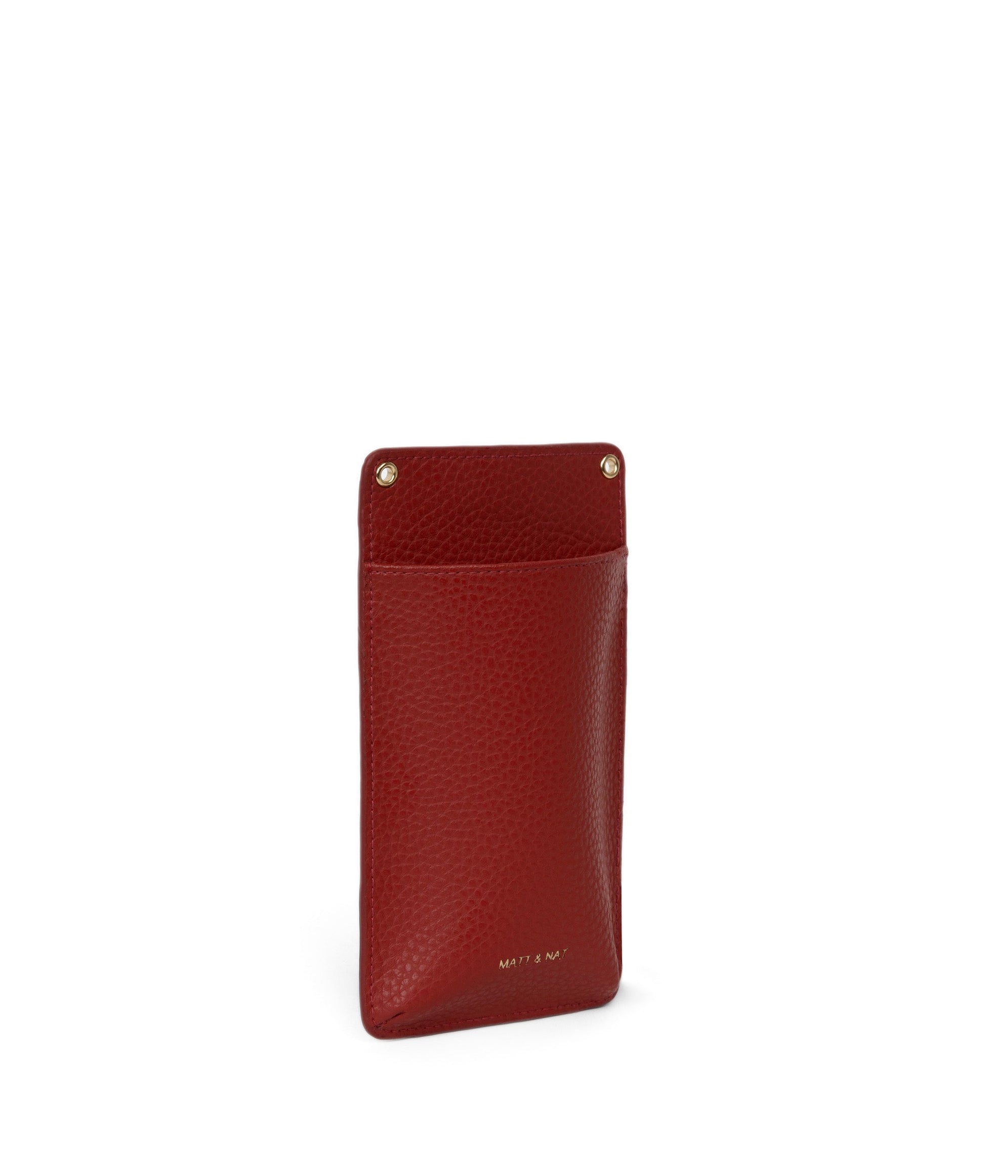 CUE Vegan Crossbody Phone Bag - Purity | Color: Red - variant::passion