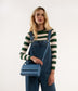 DREWLG Large Vegan Crossbody Bag - Vintage | Color: Brown - variant::chili