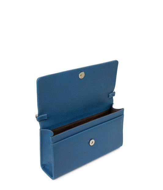 DREWMED Vegan Crossbody Bag - Vintage | Color: Blue - variant::bluejay