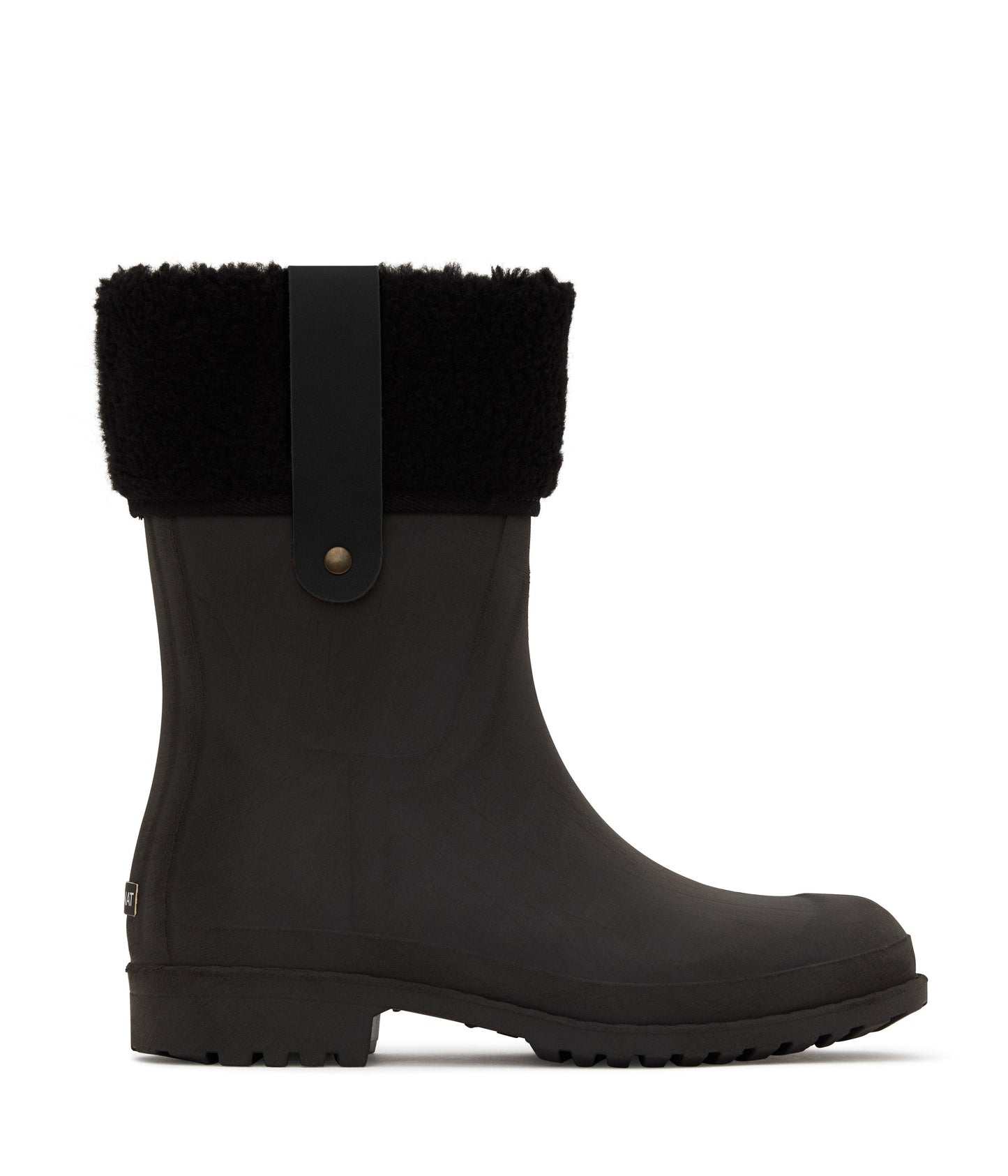 MARIA Women's Vegan Rain Boots | Color: Black - variant::black