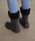 MARIA Women's Vegan Rain Boots | Color: Black - variant::black