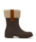 MARIA Women's Vegan Rain Boots | Color: Brown - variant::brown